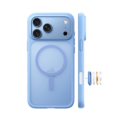 Torras Guardian-Mag Case for iPhone 17 Pro Max / iPhone 18 Pro Max - Blue #color_blue