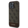 Guess GUHCP16XG4GLBR حافظة صلبة لهاتف iPhone 16 Pro Max 6.9 بوصة بني 4G بشريط سفلي