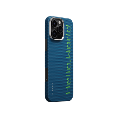 حافظة Pitaka Hello World Luminous لهاتف iPhone 16 Pro Max