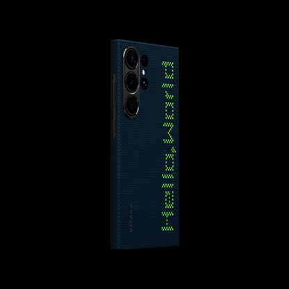 Pitaka Hello World Luminous Case for iPhone 16 Pro