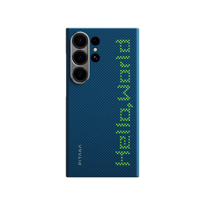 حافظة Pitaka Hello World Luminous لهاتف iPhone 16 Pro
