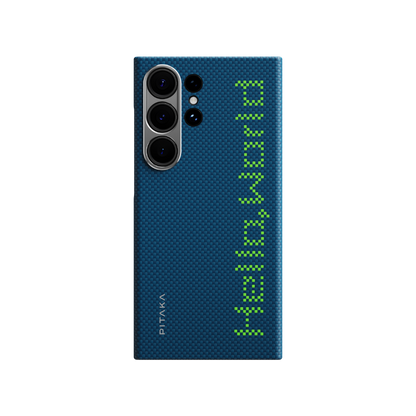 Pitaka Hello World Luminous Case for iPhone 16 Pro