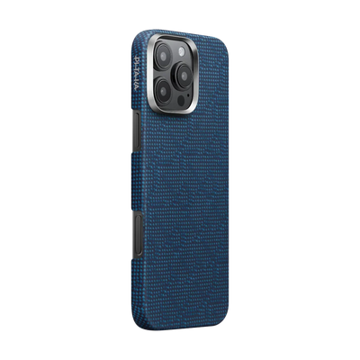 حافظة PITAKA Monogram Tactile Woven لهاتف iPhone 16 Pro