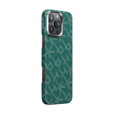 حافظة PITAKA Monogram Tactile Woven لهاتف iPhone 16 Pro