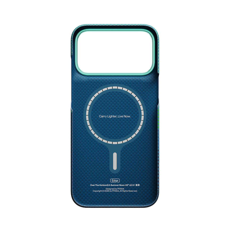 Pitaka Over The Horizon 2.0 Edge Case for iPhone 18 Pro Max - Summer Noon, view 2
