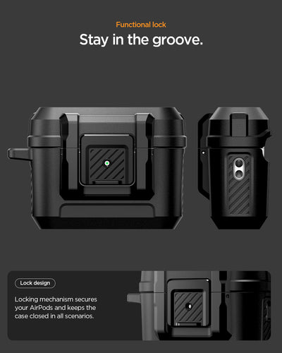 حافظة سبجن لوك فيت لهواتف AirPods Pro 3 (2025)