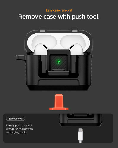 حافظة سبجن لوك فيت لهواتف AirPods Pro 3 (2025)