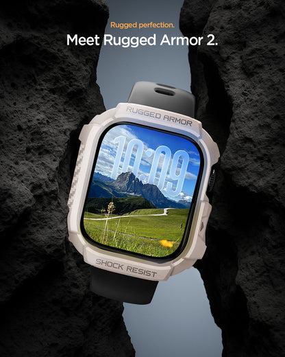 Spigen Rugged Armor 2 Case for Apple Watch Series 11 / Series 10 46mm