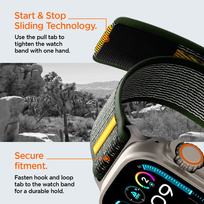 Spigen Athlex Air Watch Band for Apple Watch 49mm / 46mm / 45mm