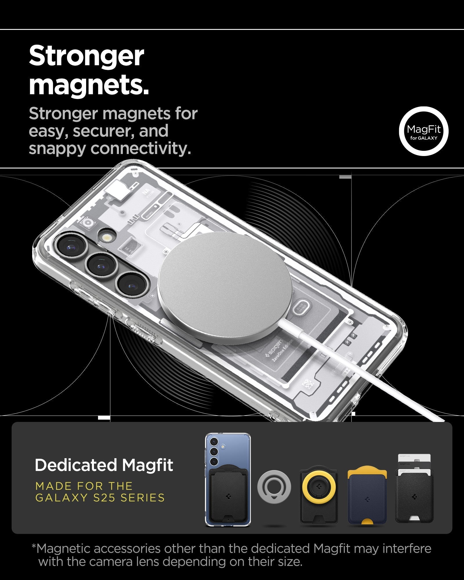 Spigen Ultra Hybrid Zero One (MagFit) Case for Samsung S25 Ulltra