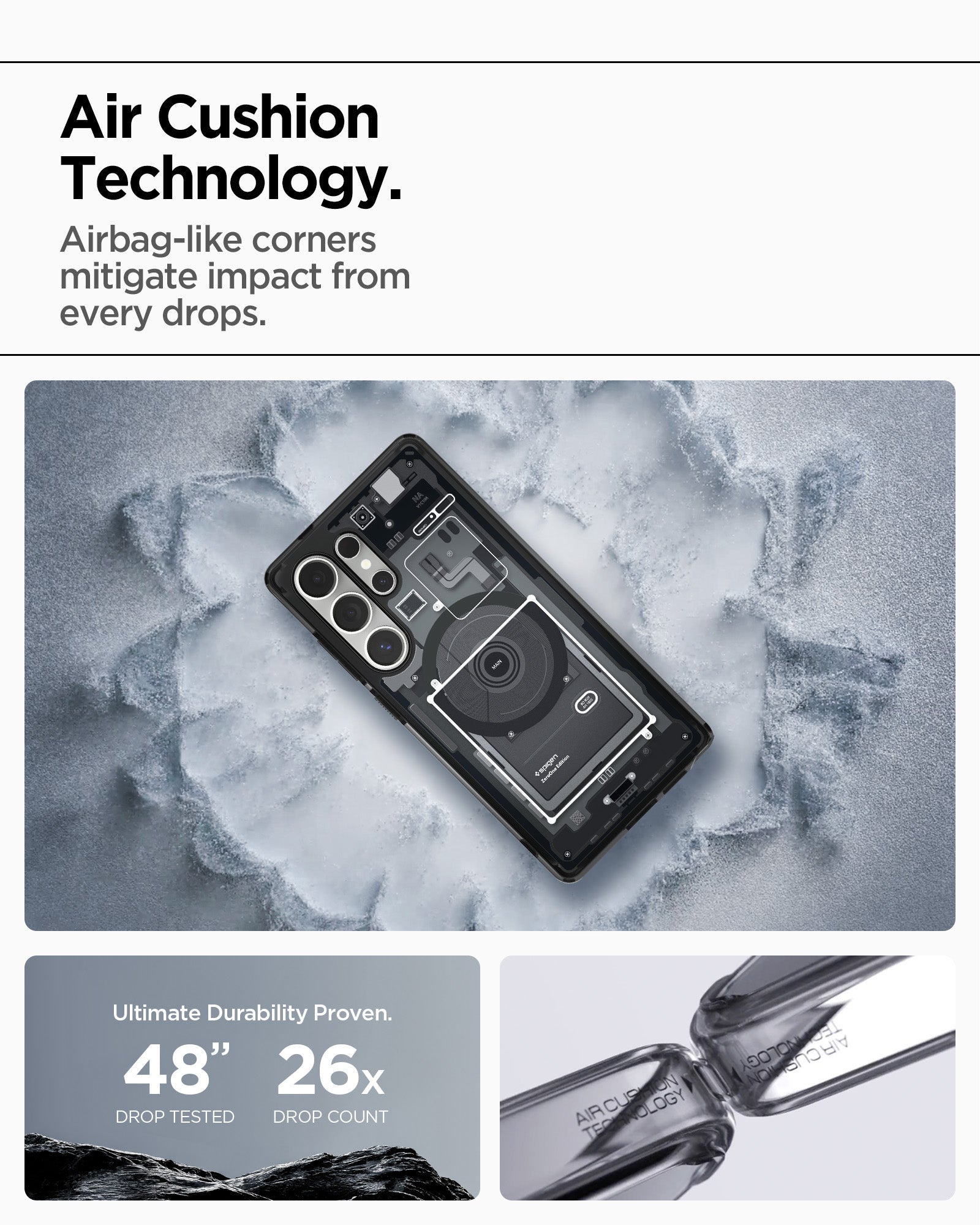 Spigen Ultra Hybrid Zero One (MagFit) Case for Samsung S25 Ulltra