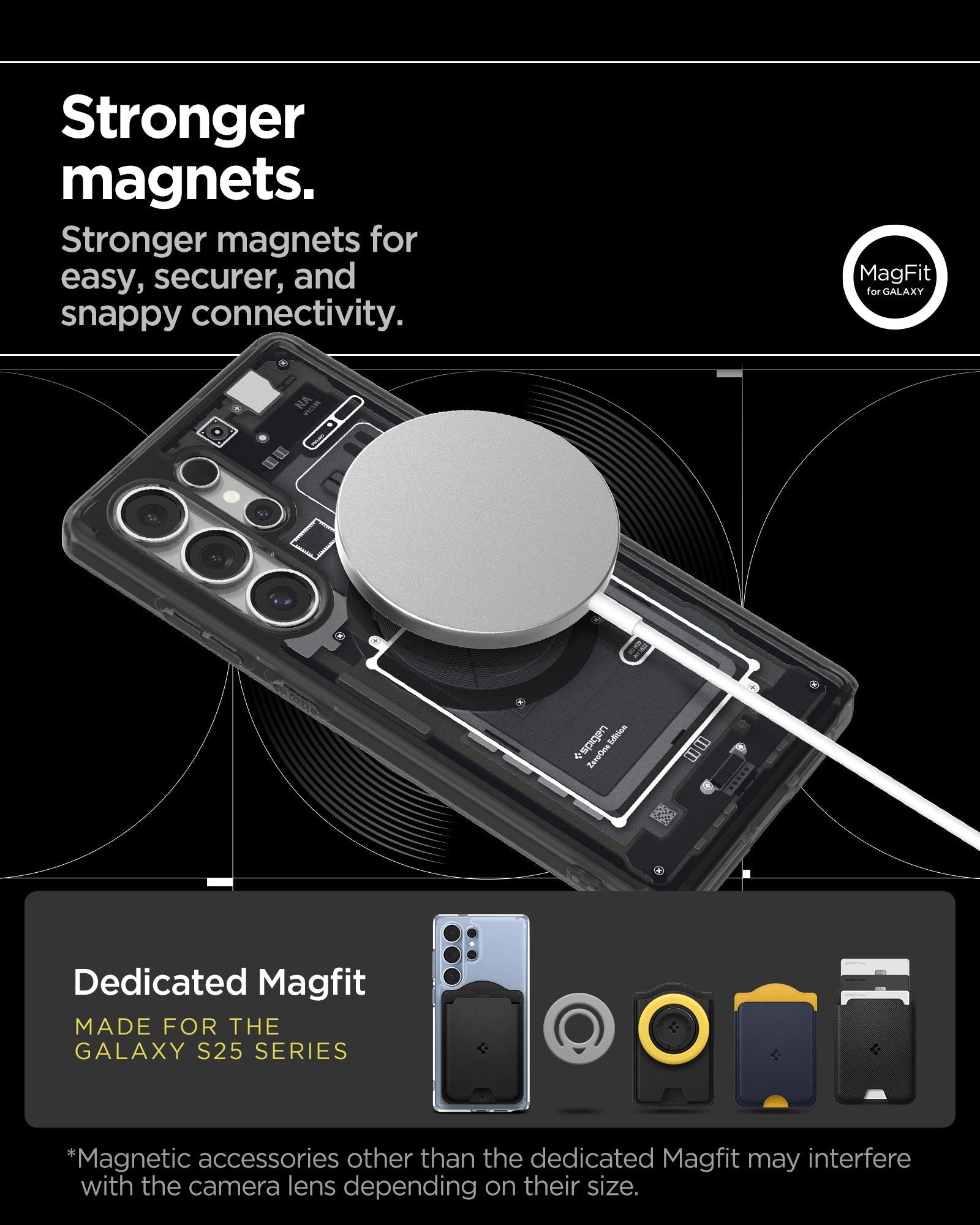 Spigen Ultra Hybrid Zero One (MagFit) Case for Samsung S25 Ulltra