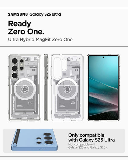 Spigen Ultra Hybrid Zero One (MagFit) Case for Samsung S25 Ulltra
