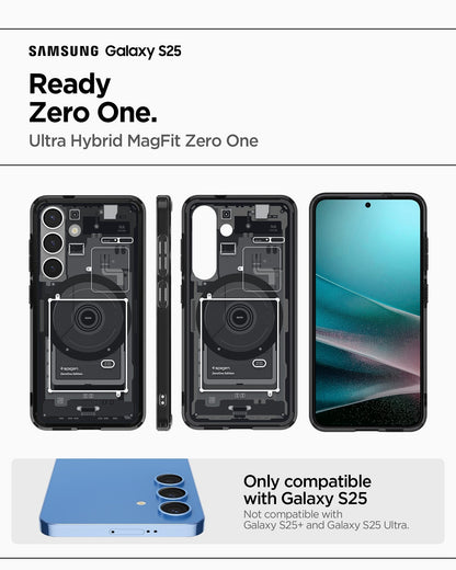 Spigen Ultra Hybrid Zero One (MagFit) Case for Samsung S25 Ulltra