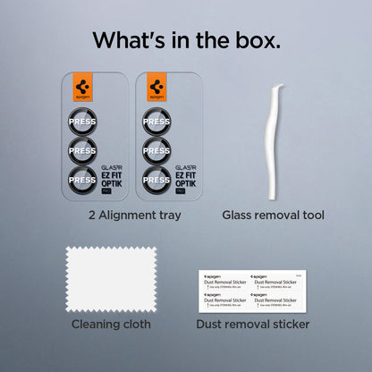 Spigen Optik Pro EZ Fit Lens Protector for Samsung Galaxy Z Fold 7 - 2 Pack