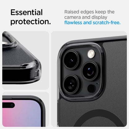 حافظة Spigen Ultra Hybrid T (MagFit + التحكم في الكاميرا) لهاتف iPhone 16 Pro Max
