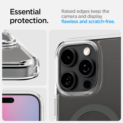 حافظة Spigen Ultra Hybrid T (MagFit + التحكم في الكاميرا) لهاتف iPhone 16 Pro Max