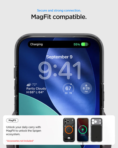 Spigen Ultra Hybrid T MagFit Case for iPhone 17 Pro Max / iPhone 17 Pro
