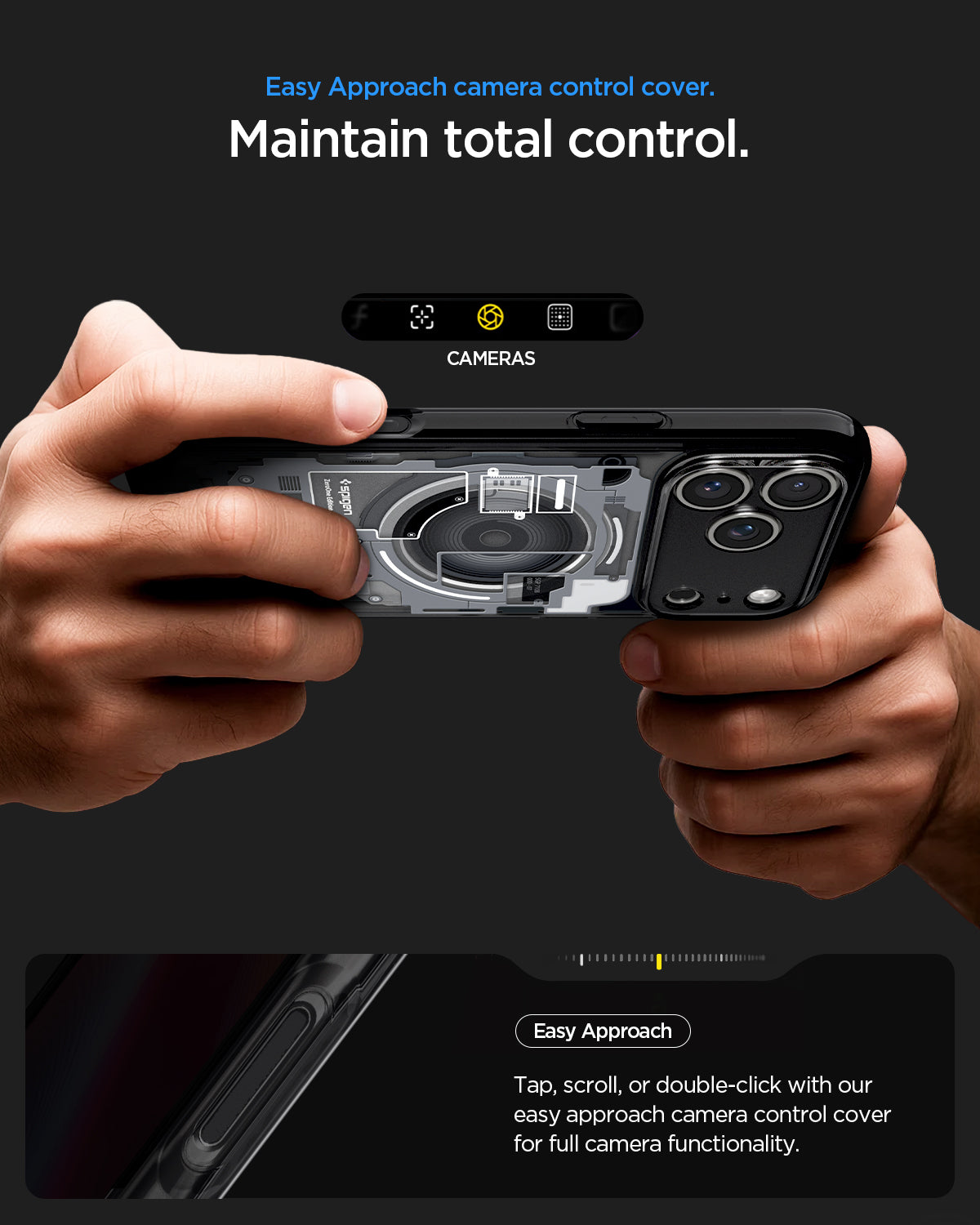 Spigen Ultra Hybrid Zero One (MagFit) Case for iPhone 17 Pro Max