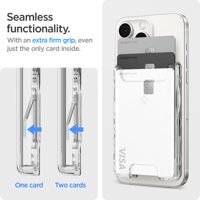 Spigen Ultra Hybrid MagFit Wallet (MagFit) Clear