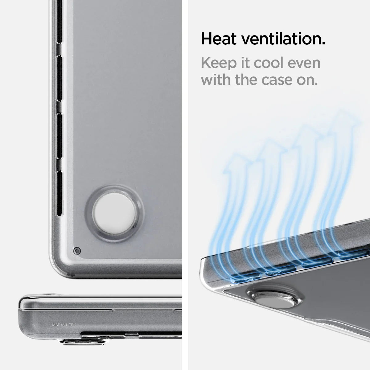 Spigen Thin Fit Clear Case for MacBook Pro 14" M5 / M4 / M3 / M2 / M1