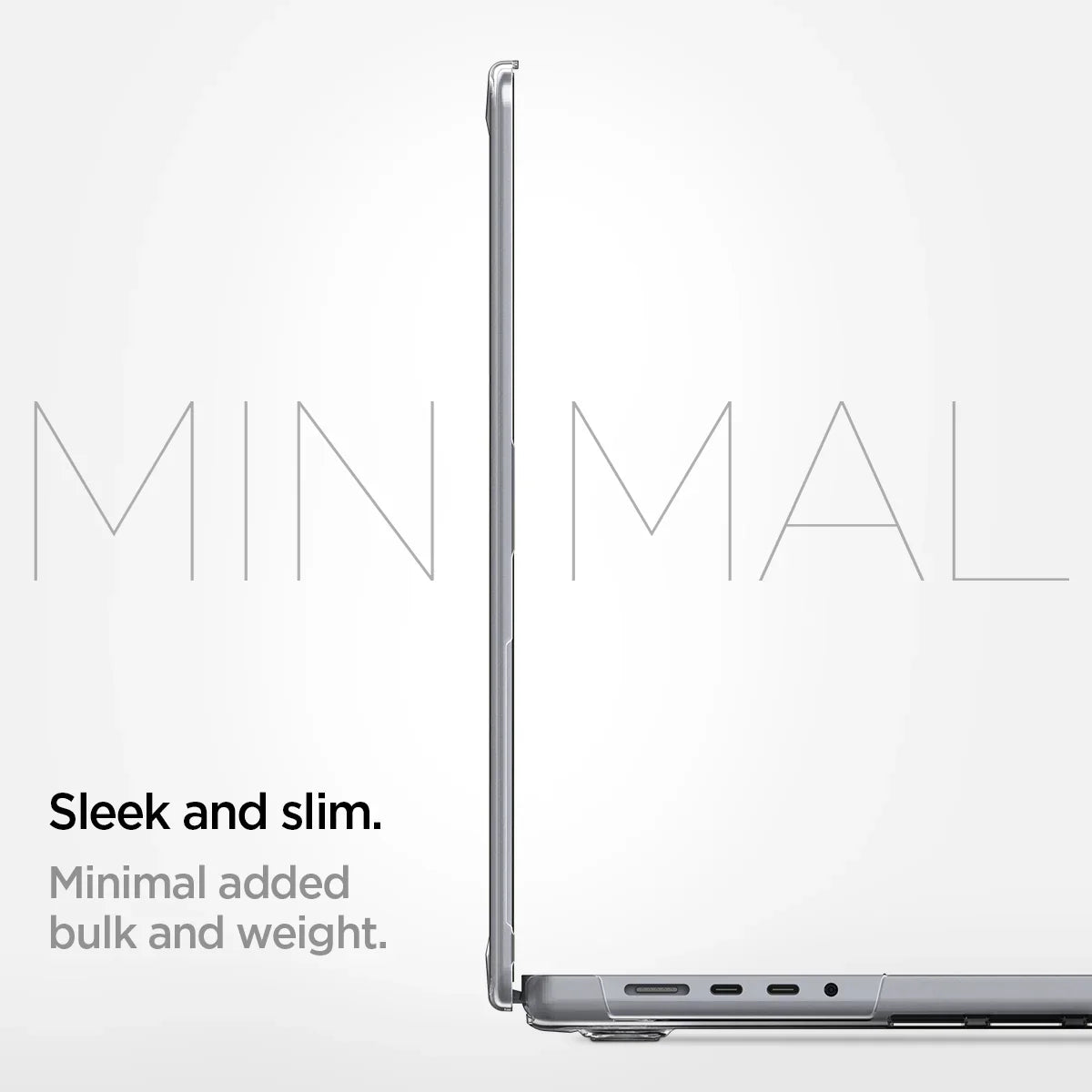 Spigen Thin Fit Clear Case for MacBook Pro 14" M5 / M4 / M3 / M2 / M1