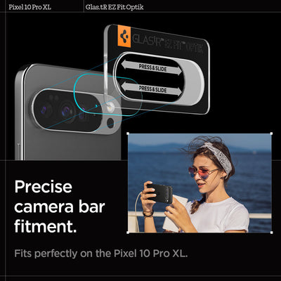 Spigen Optik EZ Fit Lens Protector for Google Pixel 10 Series