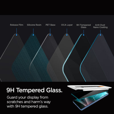 Spigen GLAS.tR EZ Fit | Privacy Screen Protector (2-Pack) for Samsung Galaxy S25 Ultra