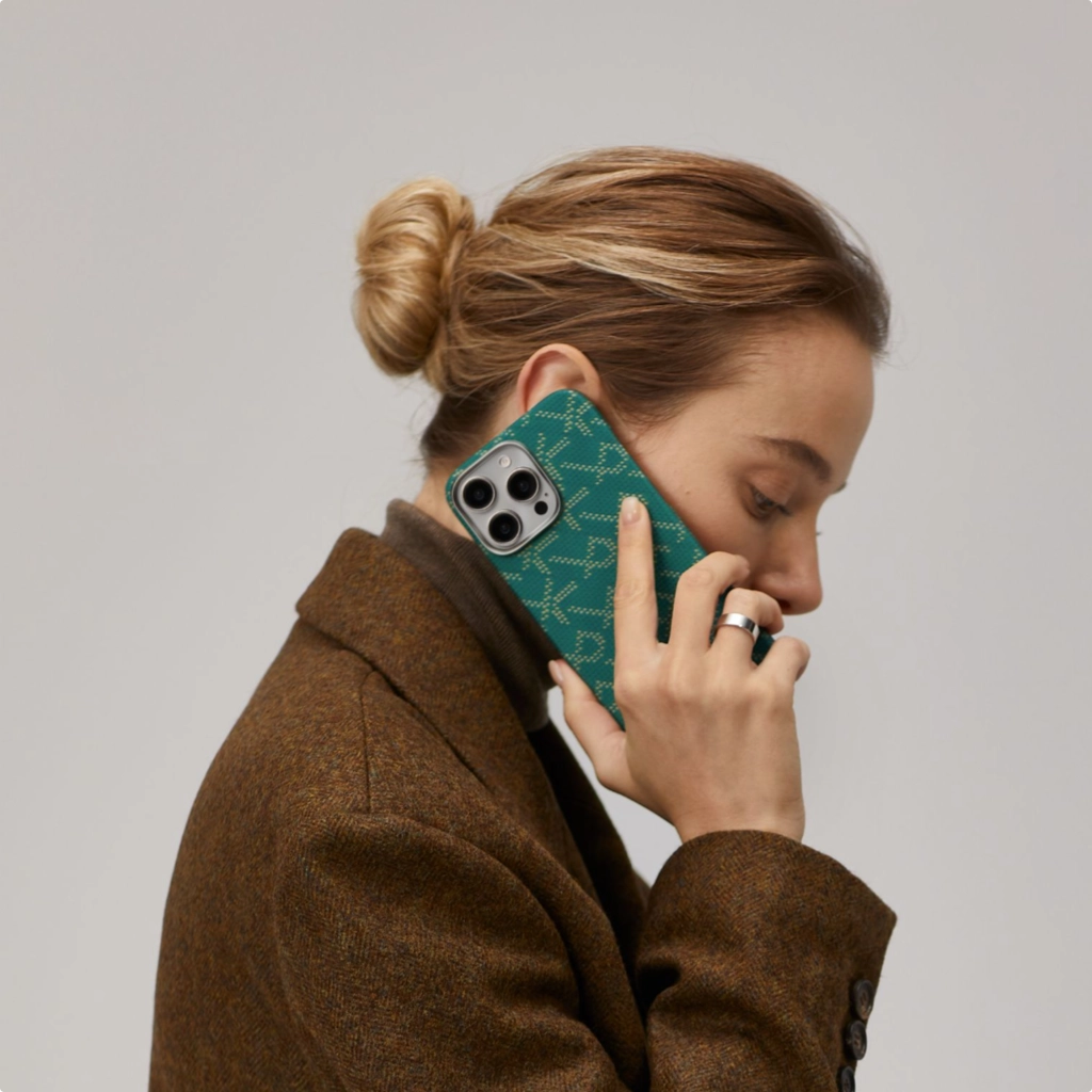 جراب PITAKA Monogram Tactile Woven Case for iPhone 16 Pro Max
