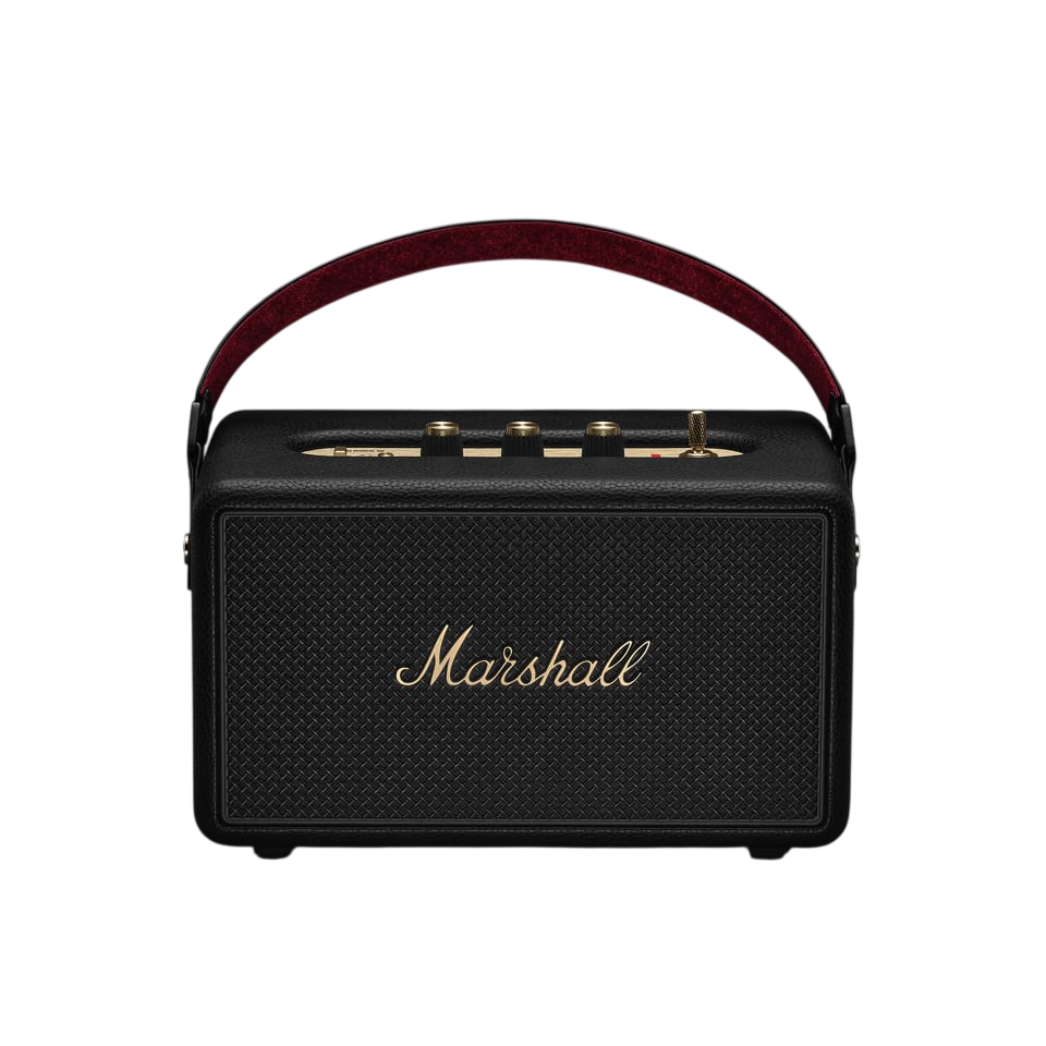 Marshall Kilburn III Portable Bluetooth Speaker - Black & Brass #color_black-brass