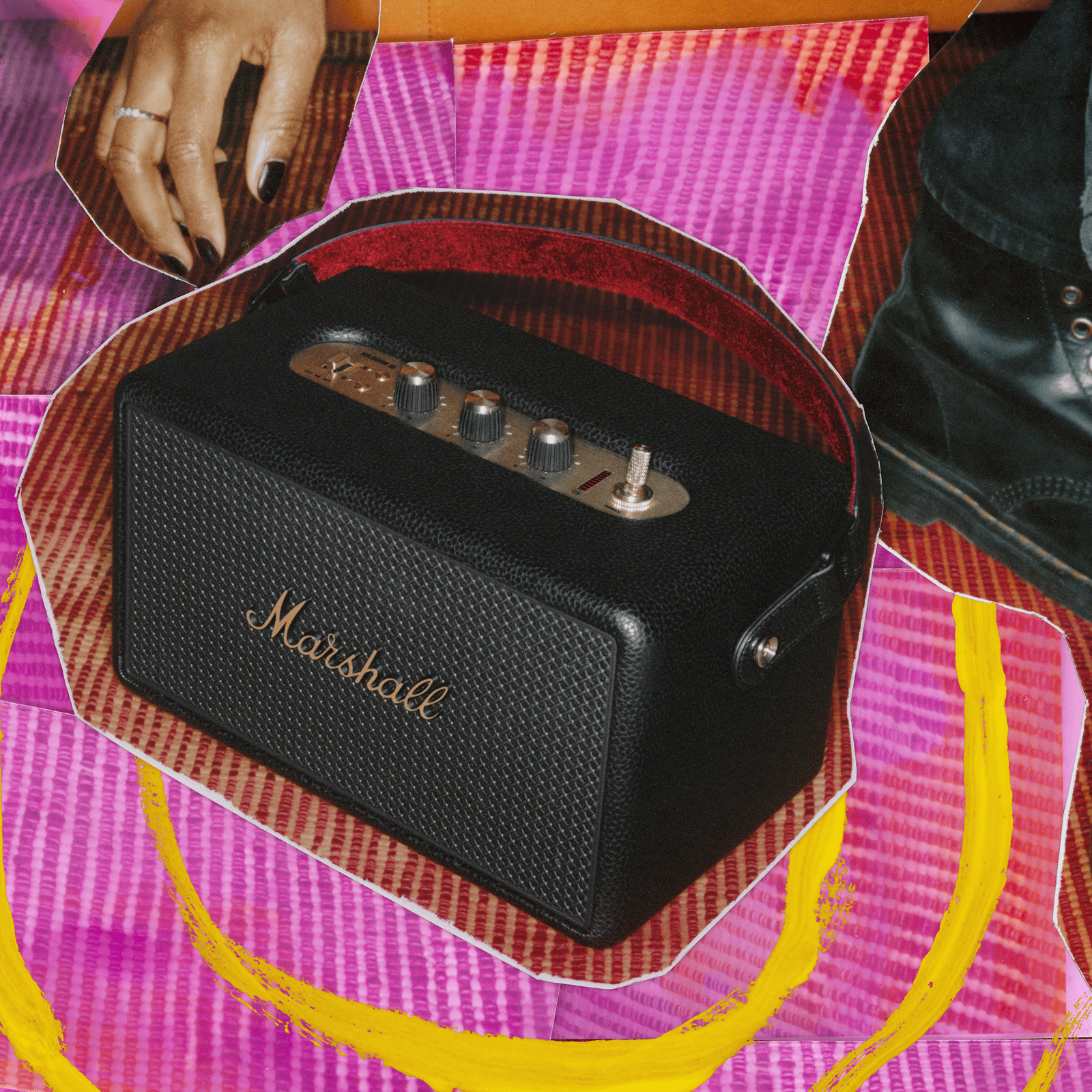Marshall Kilburn 3 Speaker - Black #color_black