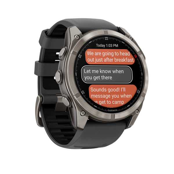 Fenix 8 Pro 51mm Titanium - left