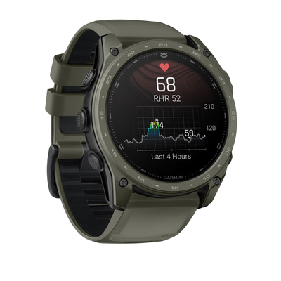 Garmin Tactix 8 Cerakote Olive Drab - left face