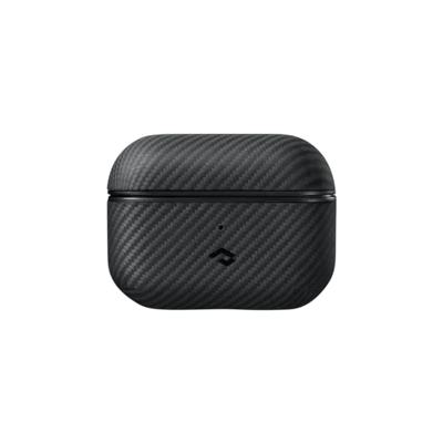 جراب سماعات Pitaka MagEZ Case For AirPods Pro 2 - Black/Grey Twill