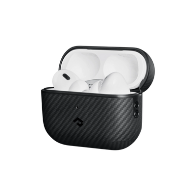 حافظة Pitaka MagEZ لسماعات AirPods Pro 2 - أسود/رمادي Twill