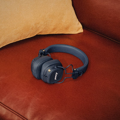 Marshall Major V Bluetooth Headphones - Blue 