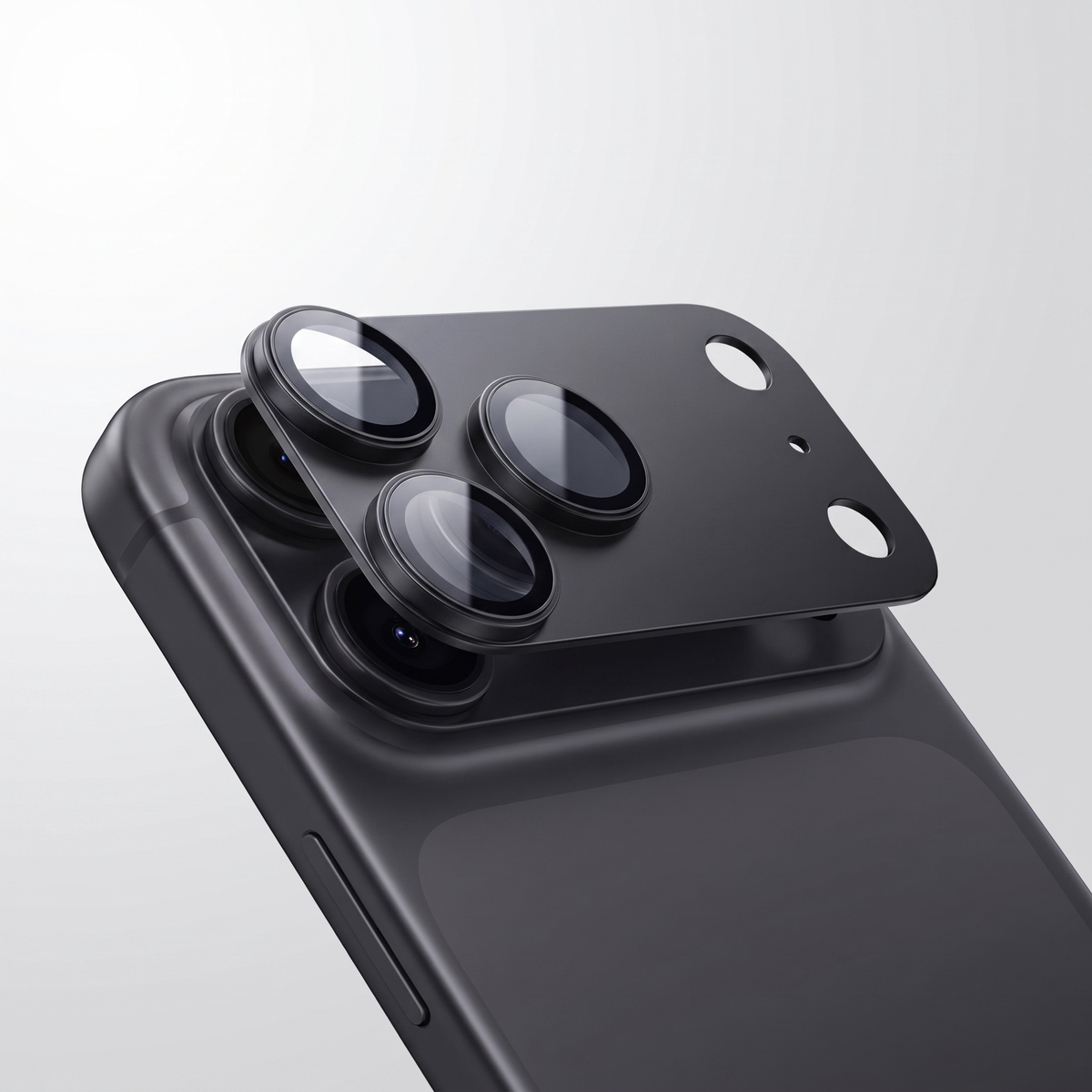 Torras CameraGo Camera Lens Protector for iPhone 18 Pro - Black 