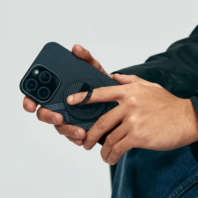 حافظة Pitaka Re-TROS Tactile Woven لهاتف iPhone 16 Pro