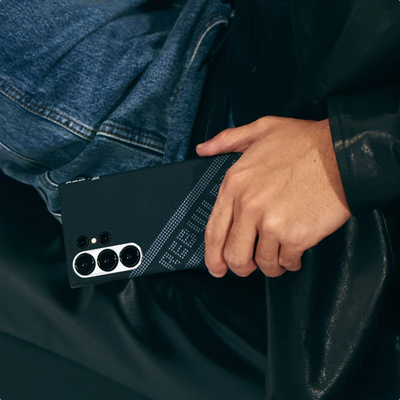 حافظة Pitaka Re-TROS Tactile Woven لهاتف iPhone 16 Pro