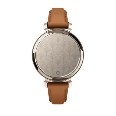 Garmin Lily 2 - Cream Gold / Tan Leather 