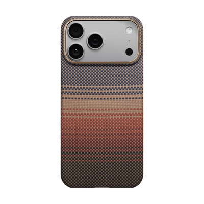 Pitaka Ultra-Slim Case (With PitaTap) for iPhone 17 Pro - Sunset 