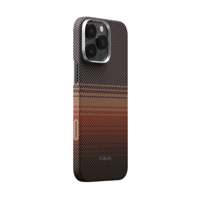 حافظة Pitaka Sunset Ultra-Slim لجهاز iPhone 16 Pro مع تحكم كاميرا PitaTap