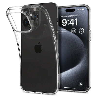 Spigen حافظة Crystal Flex لـ iPhone 15 Pro Max