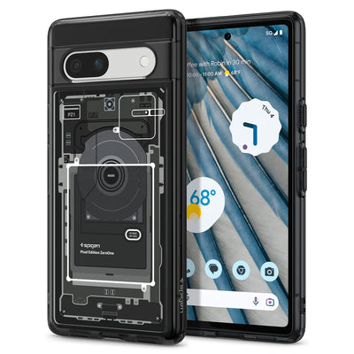 حافظة Spigen Ultra Hybrid - Zero One لـ Pixel 7a