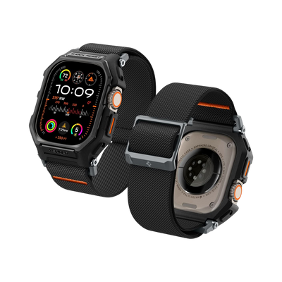 حافظة Spigen Lite Fit Pro لسلسلة Apple Watch 11 / 10 (46mm) + حزام