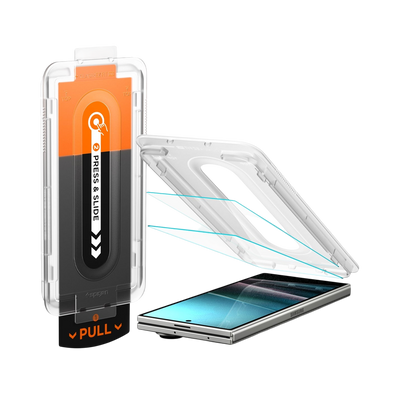 حماية شاشة Spigen GLAS.tR EZ Fit Pro لجهاز Samsung Galaxy Z Fold 7 - عبوة من 2
