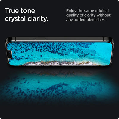 Spigen Screen Protector EZ FIT GLAS.tR SLIM for iPhone 14 Plus / 13 Pro Max 2 pack  - Clear