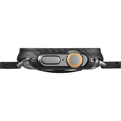 Pitaka Air Case for Apple Watch Ultra 2 / Ultra 1 - Black/Grey (Twill)
