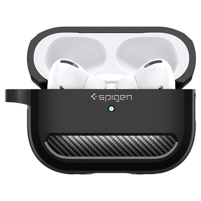 Spigen Rugged Armor Case for Apple AirPods Pro 2  -  Matte Black