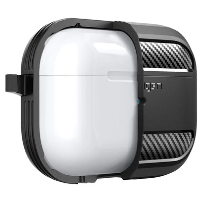 Spigen Rugged Armor Case for Apple AirPods Pro 2  -  Matte Black